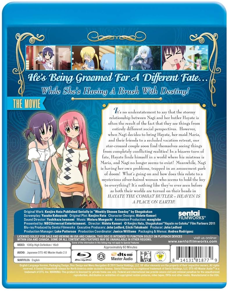 その他 Hayate the Combat Butler: Season 4/ [Blu-ray] ハヤテのごとく！ Hayate No Gotoku!/Radio the combat butler